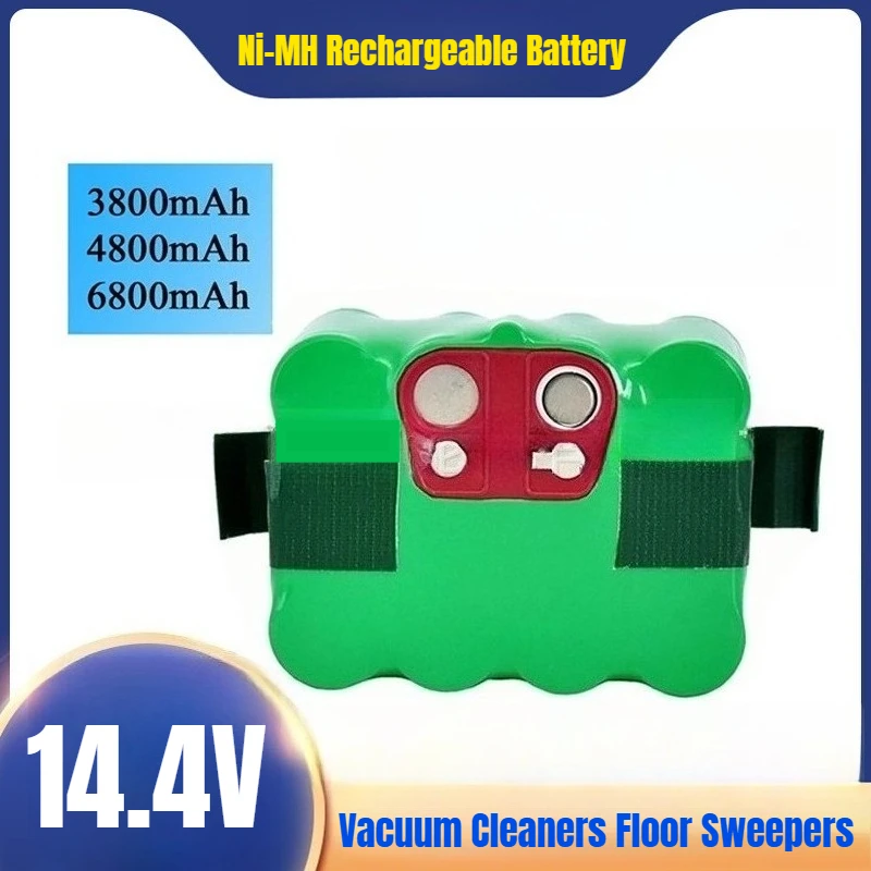 

14.4V 6800mAh SC Ni-MH Rechargeable Battery Vacuum Cleaners Floor Sweepers KV8 XR510