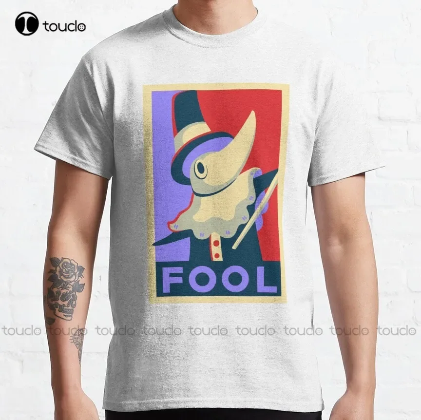 Excalibur Fool Propaganda Classic T-Shirt Funny Shirts For Men Funny Art Streetwear Cartoon Tee Fashion Tshirt Summer Xs-5Xl New