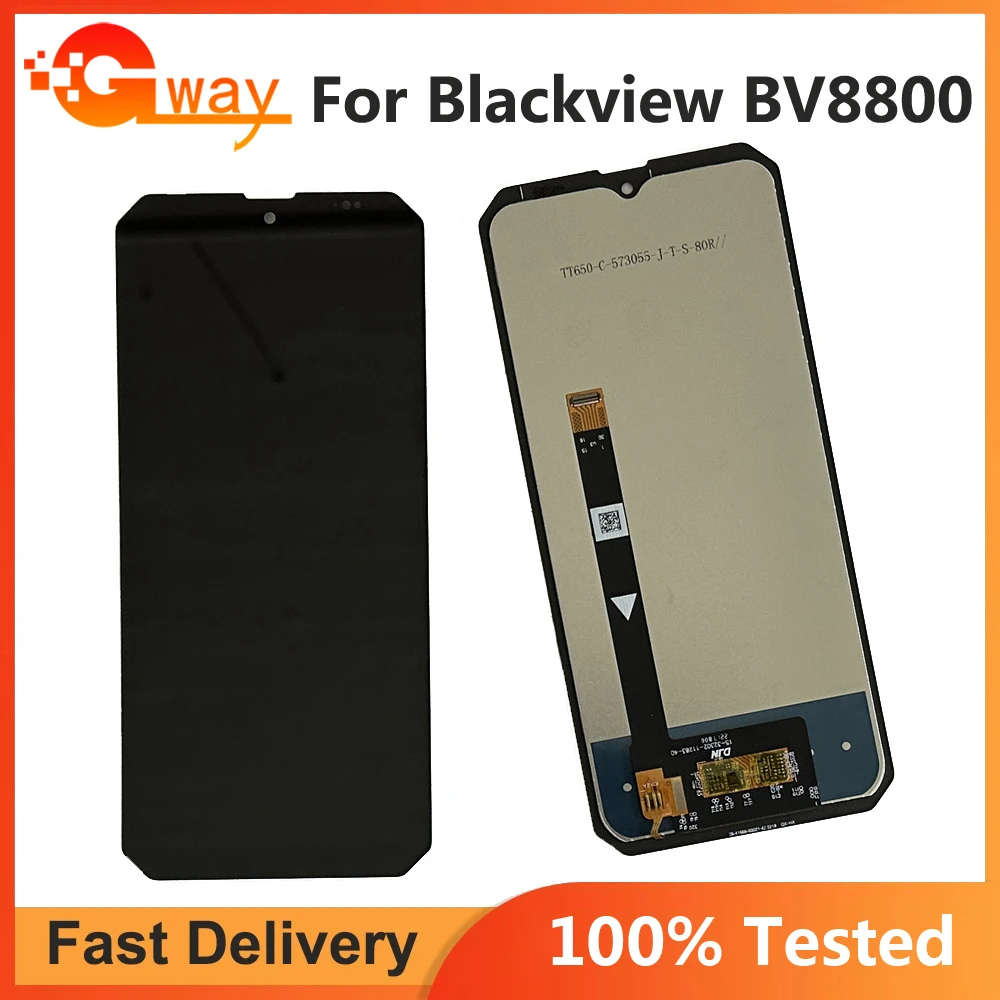 Tested Original LCD For Blackview BV8800 LCD Display BV8800 LCD Touch Screen Digitizer Assembly Replacement Parts