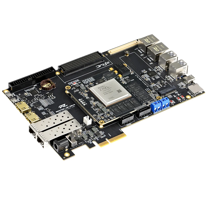 Puzhi FPGA Development Board Xilinx ZYNQ UltraScale+ MPSOC XCZU7EV Evaluation Kit FMC Board