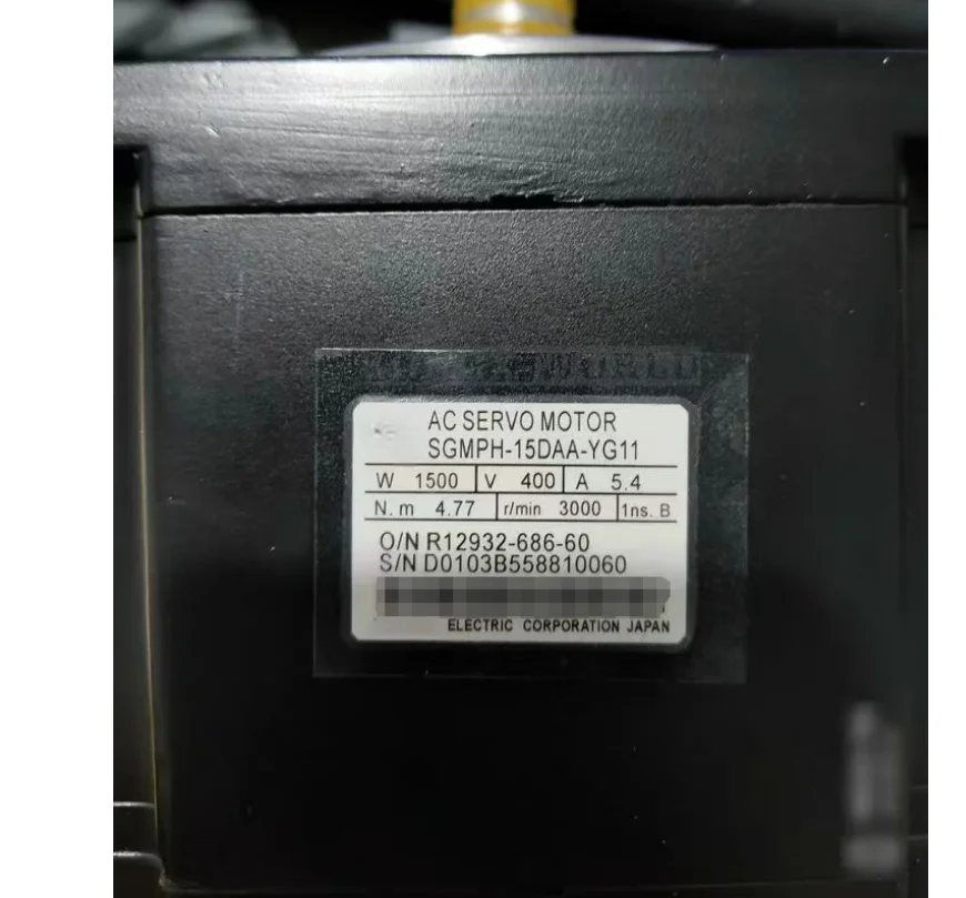 

SGMPH-15DAA-YG11 New Servo Motor Warranty 1 Year