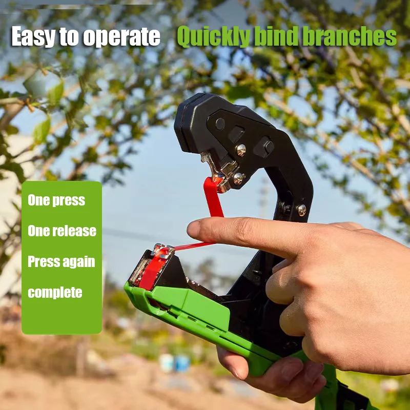 High Quality Tying Machine Vegetable Grape Tomato Cucumber Plant Vine Tying Tapetool Branch Binding Machine New Garden Tool