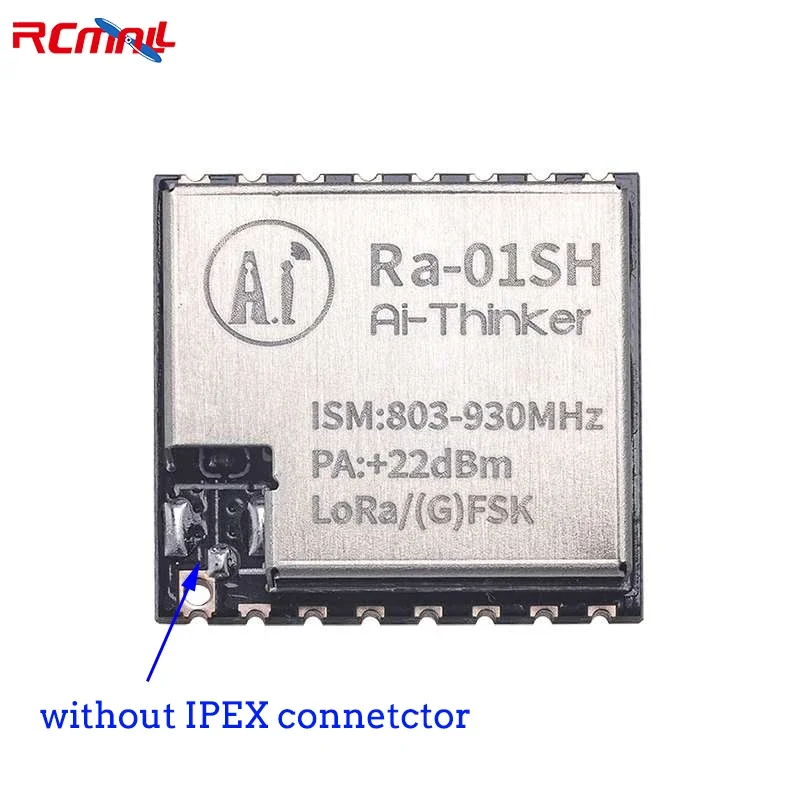 Módulo RF sem fio LoRa, Ra-01SH, chip SX1262, 868 MHz 915MHz