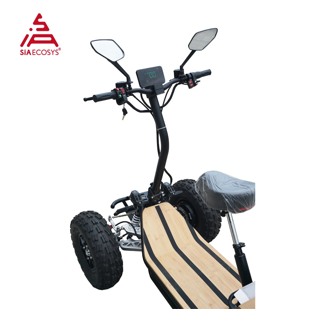 All Terrain Vehicle 4-wielaandrijving elektrische scooter 6000W 4WD 60V max. 45kph elektrische ATV