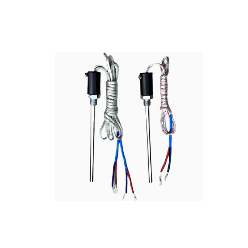 Два провода и четыре разъема для компонентов духовки Термопара Зонд Регулятор температуры Регулятор температуры