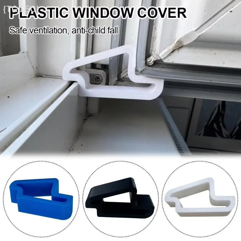 【TG150】Thickened Window Draft Stopper Anti Slip Durable Plastic For Door Window Security Home Improvement【WT】