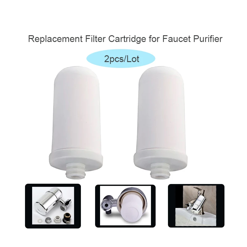 

2 шт./лот, сменные картриджи для водяного фильтра для A01, кухонный кран, очиститель водопроводной воды, фильтры для водопроводной воды с активированным углем