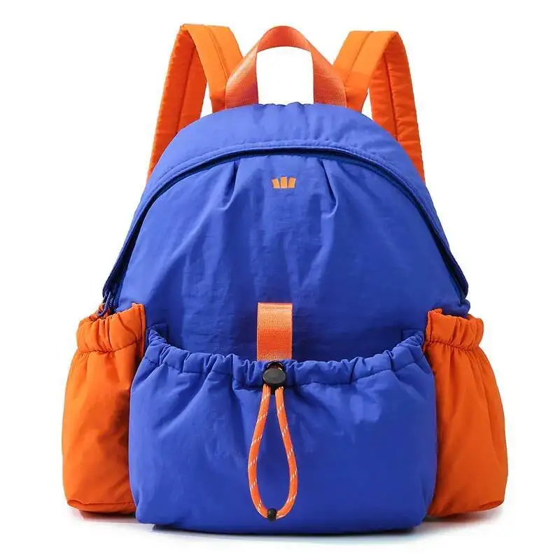 Lightweight Sport Shoulder Bags On Sale Contrast Color Backpack Women 2025 New Fashion College Style Outdoor Travel Backpack