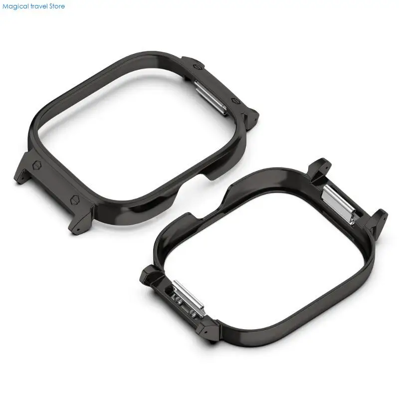 N2UB Enhances Watch Styles 20mm Width Strap Metal Frame Cover Case for Watch 5 eSIM