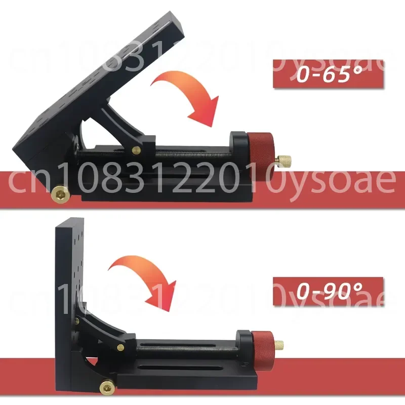 Adjustable Angle Platform Tilt Punching Tool Tilt Platform Table and Chair Legs Punching Tilt Base Woodworking DIY