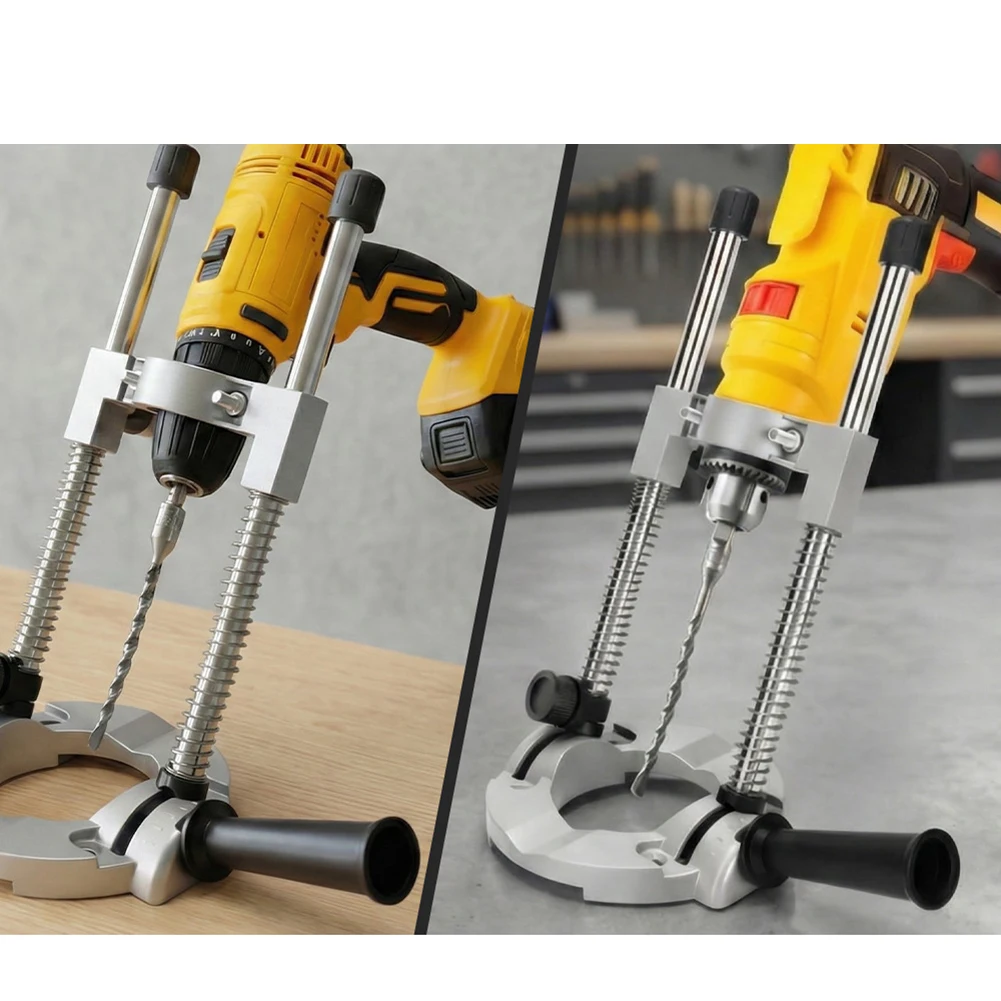 Home DIY Workshop Drilling Sliver as Picture Angle Drill Holder Positioning Bracket Dedicated To Electric Drills