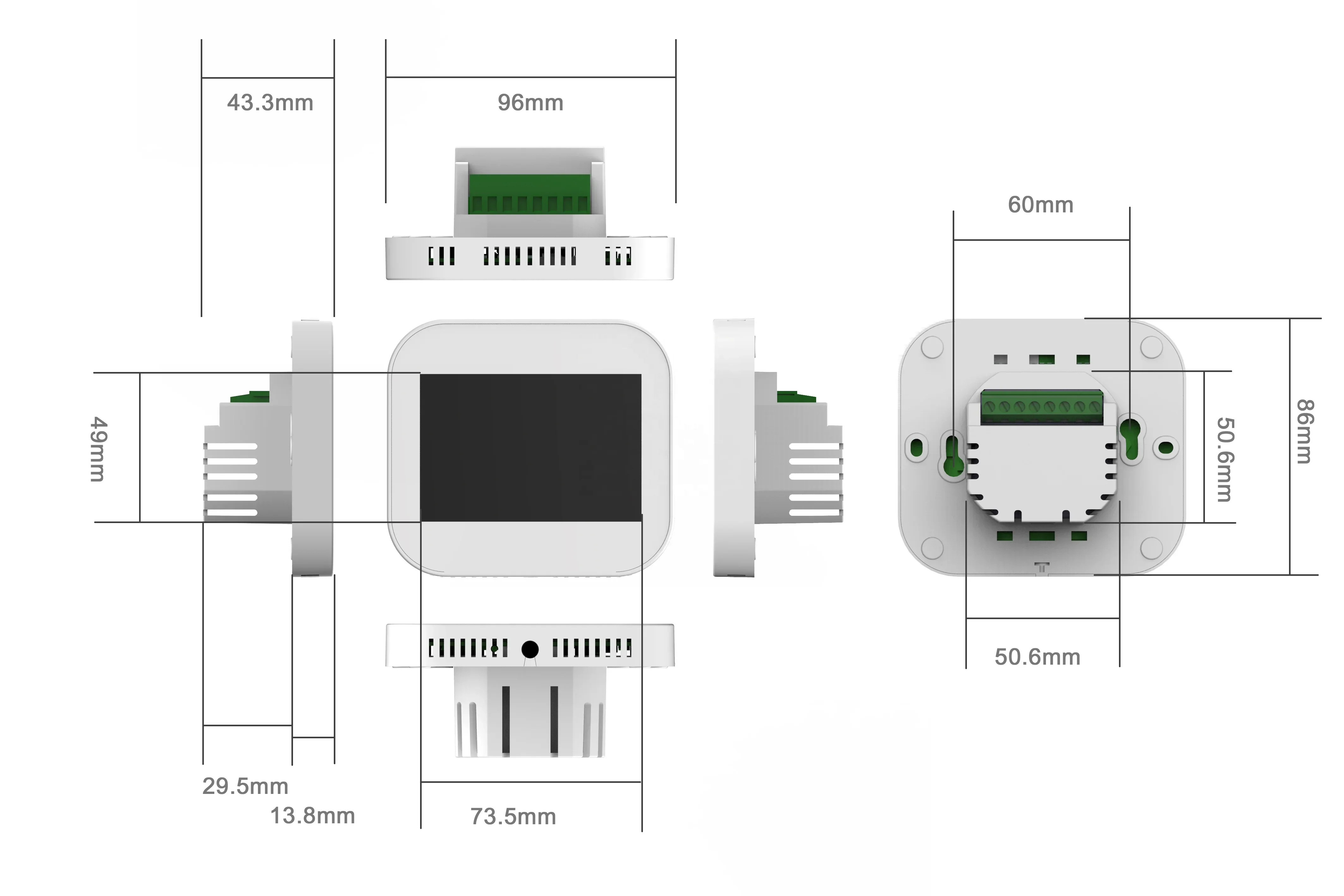 2025 جهاز تحكم رقمي لاسلكي في درجة الحرارة ترموستات المبرد الذكي