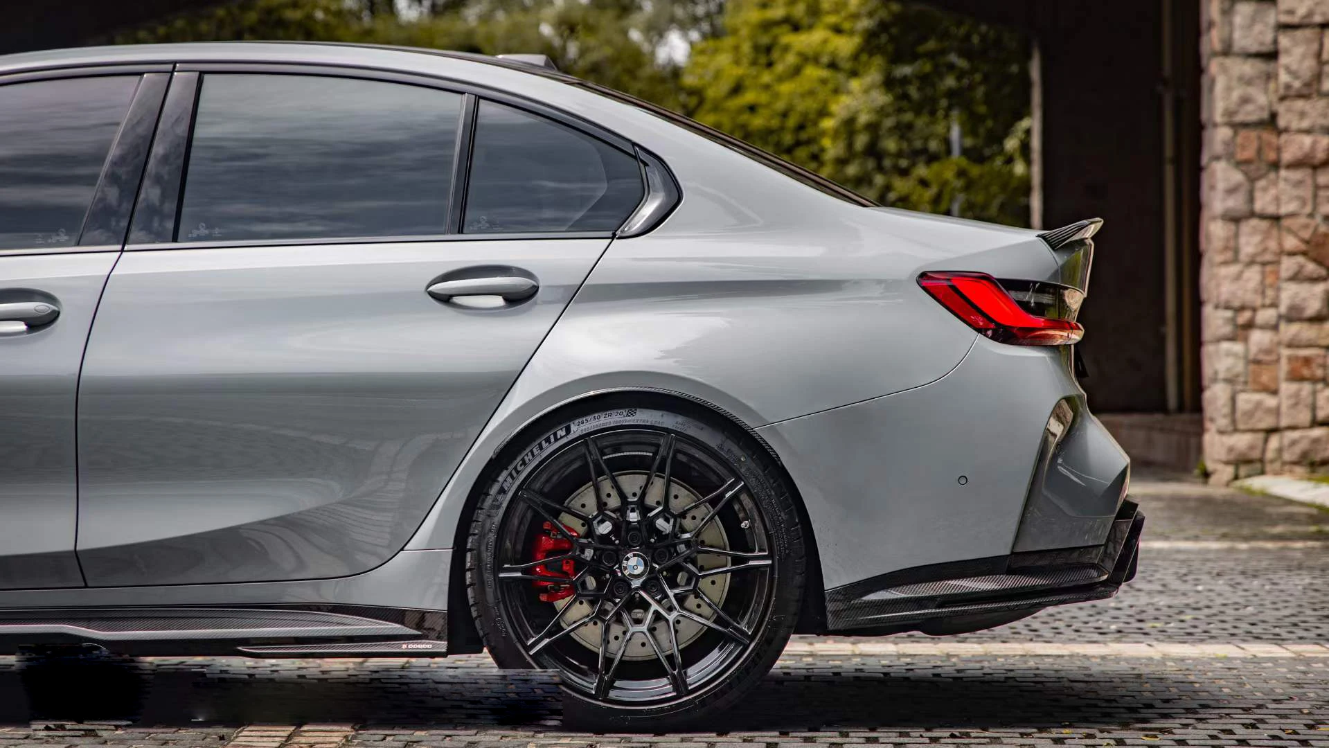 Dry Carbon Fiber Rear Wheel Arch Extension Arch Guards Mud Flaps für G80 M3 G82 M4