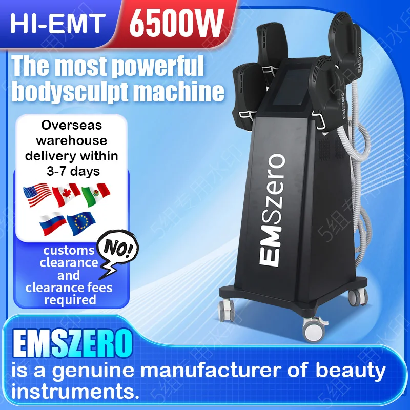 Professional EMS Body Sculpt Machine Emszero RF 15 Tesla 6500w electromagnetic stimulation Slimming Machines