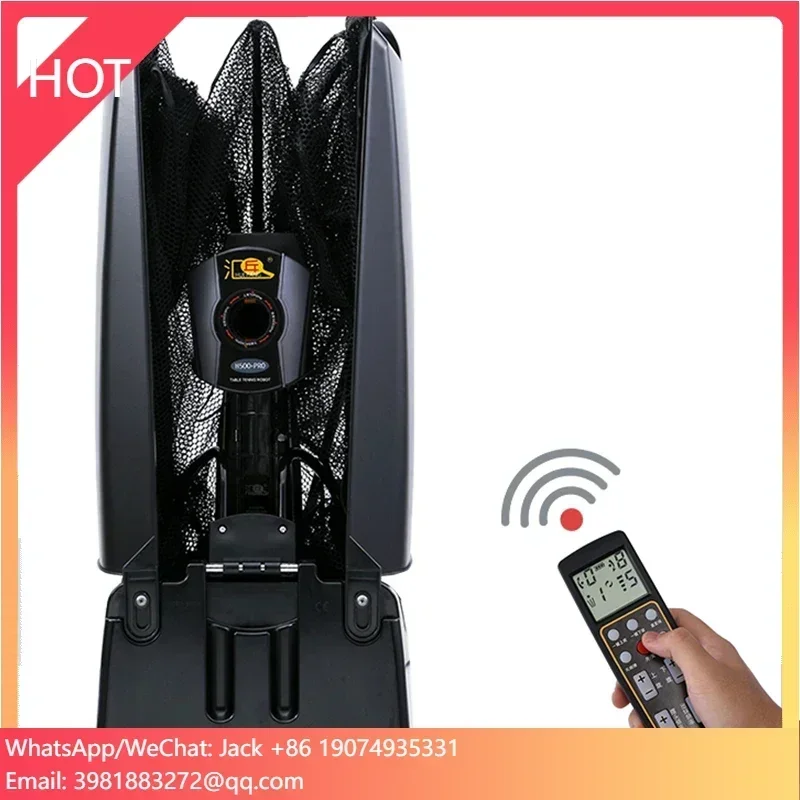 H600-PRO Table Tennis Ball Training Machine Professional Smart Table Tennis Robot With Ball Recycling Net