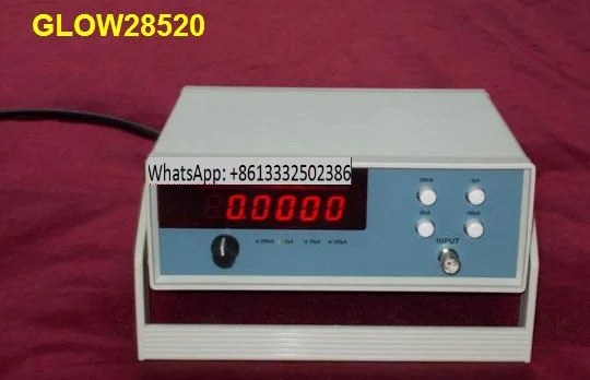 GLOWss28520 Desktop Four-and-a-half Current Signal Test Digital Nano-ammeter, Micro-ammeter