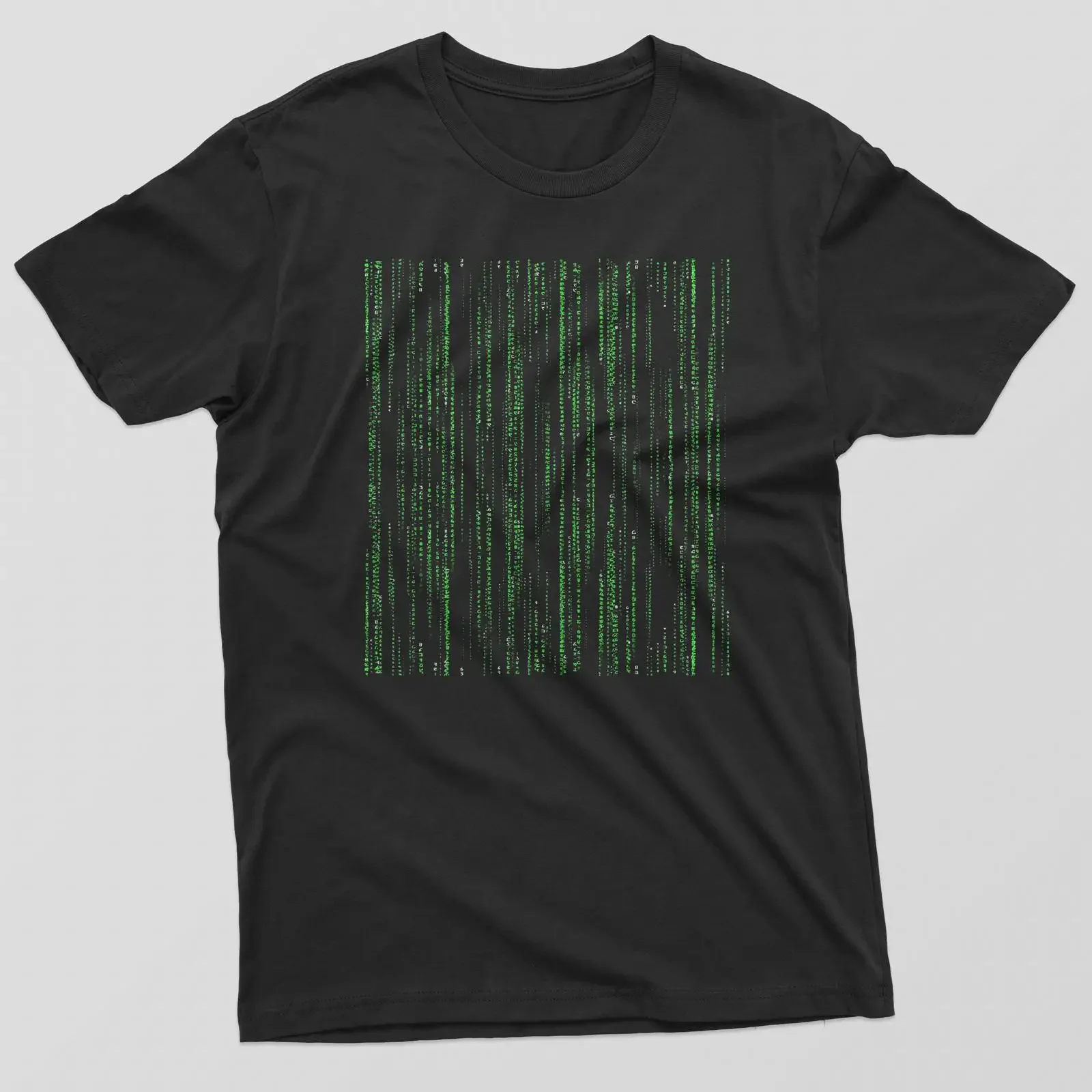 Programmer Code T Shirt Sci Fi Simulation Inspired Hacking Reality Glitch vintage Washed homme designer clothes Stylish