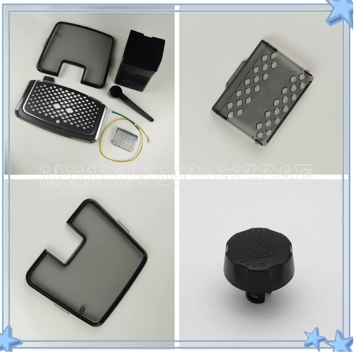 Suitable for Coffee Machine EP2121 2136 3146 5144 1221 Slag Box, Bean Cover, Powder Cover Accessories