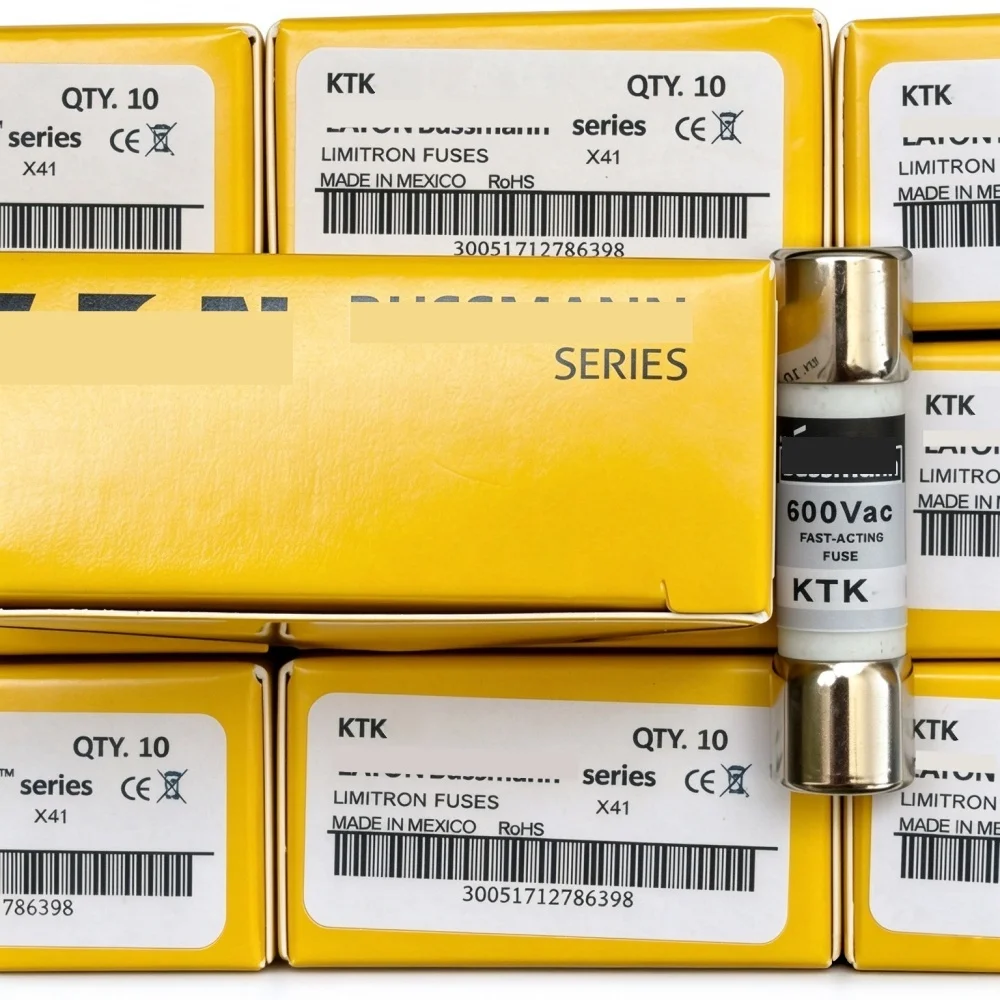 KTK-15 Fast Acting Cartridge Fuse, 15A 600V, 1 Pack OEM