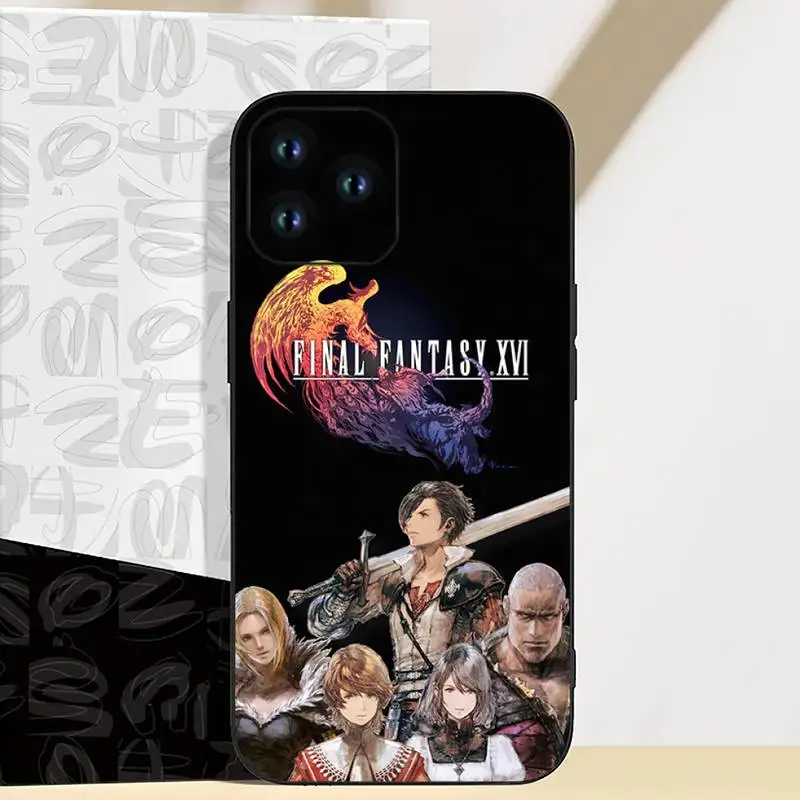 Game Final Fantasy Xvi Phone Case For iPhone 11 12 13 14 Mini Pro XS Max X S Plus XR Shell