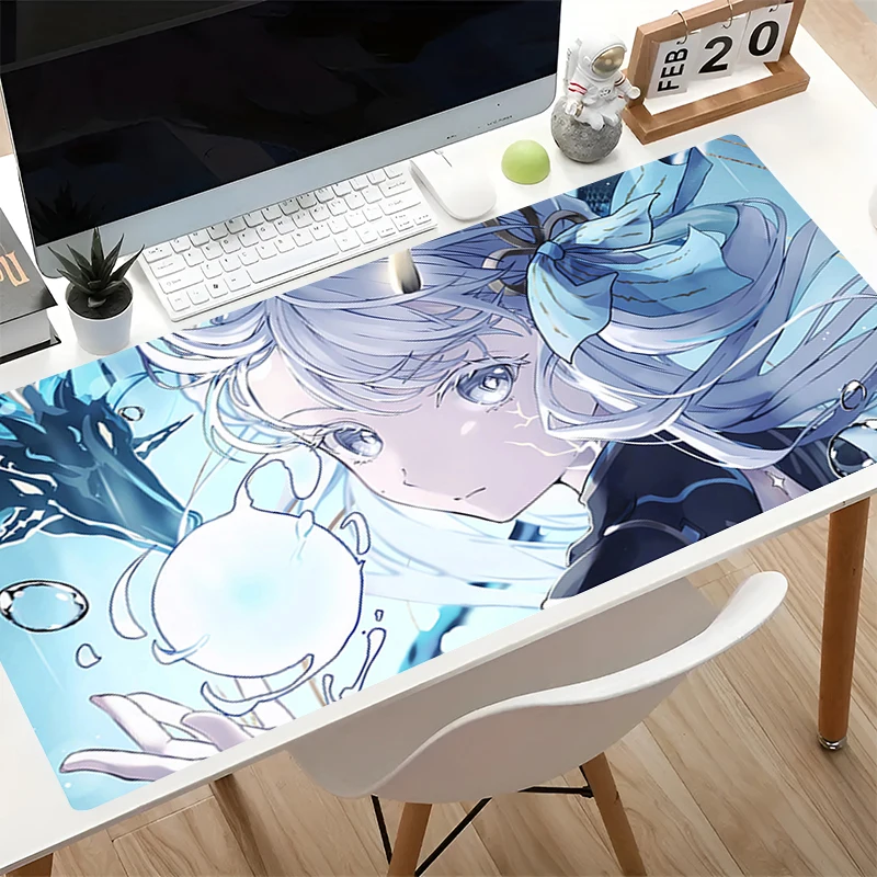 Popular Mouse Pad Wuthering Waves Smooth Gaming Desk Mat XXL Gamer Computer Desk Mat kawaii Carpet Laptop Mousepad For Best Gift