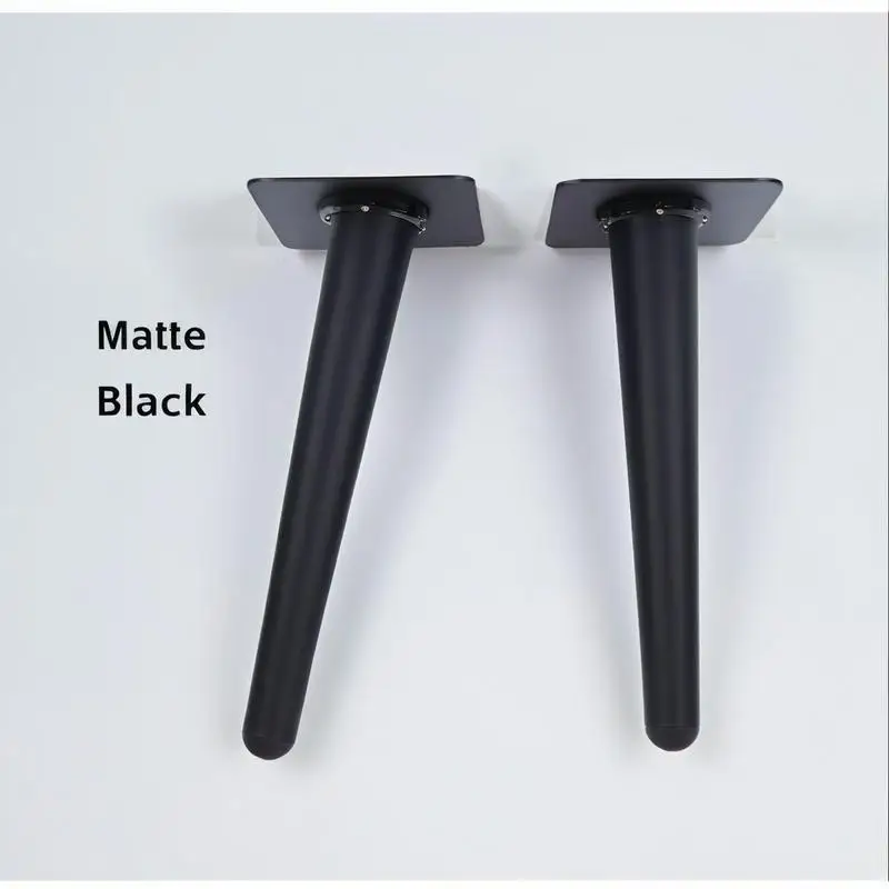 4-個セットヨーロッパスタイルの金属テーパーフィートソファテレビキャビネットコーヒーテーブル椅子ベッド強力なサポートハードウェアアクセサリー