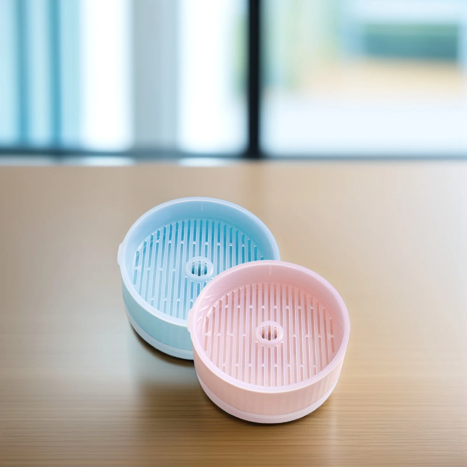 

2pcs Cat Hydroponic Hydroponic Cat Plant Soilless Planting Box for Home Blue Pink Household Planting Box Durable Practical