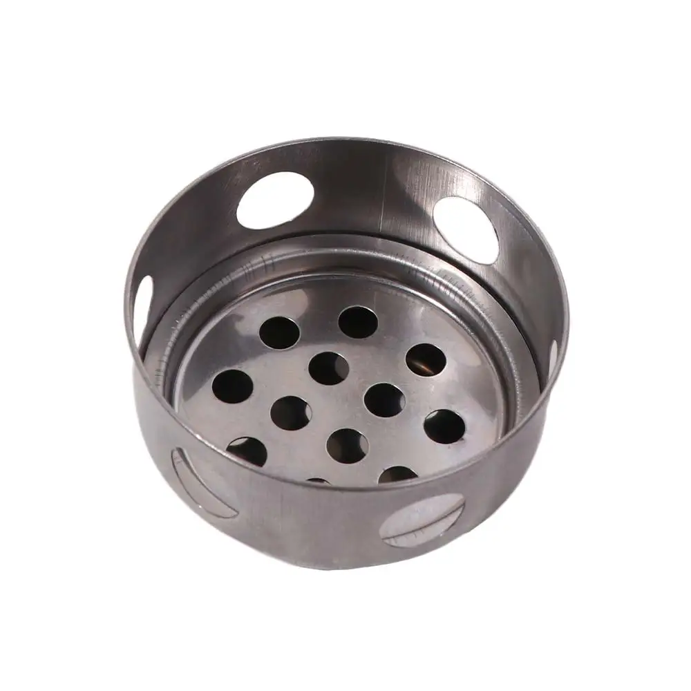 

Japanese Style Charcoal Stove Aluminium Alloy with Grill Net Portable Charcoal Grill Carbon Stove Square Wooden Board
