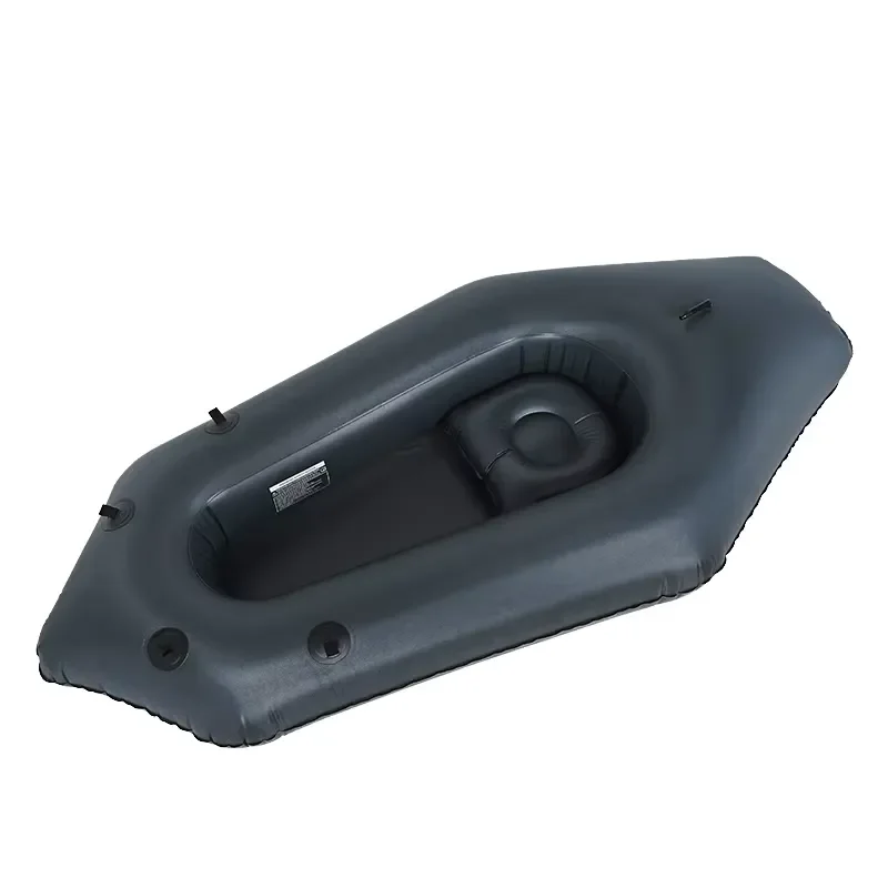 Eco-friendly Ultra Lightweight TPU Packraft Inflatable River Boat for Rafting and Fishing Roll Top Closure Small Package