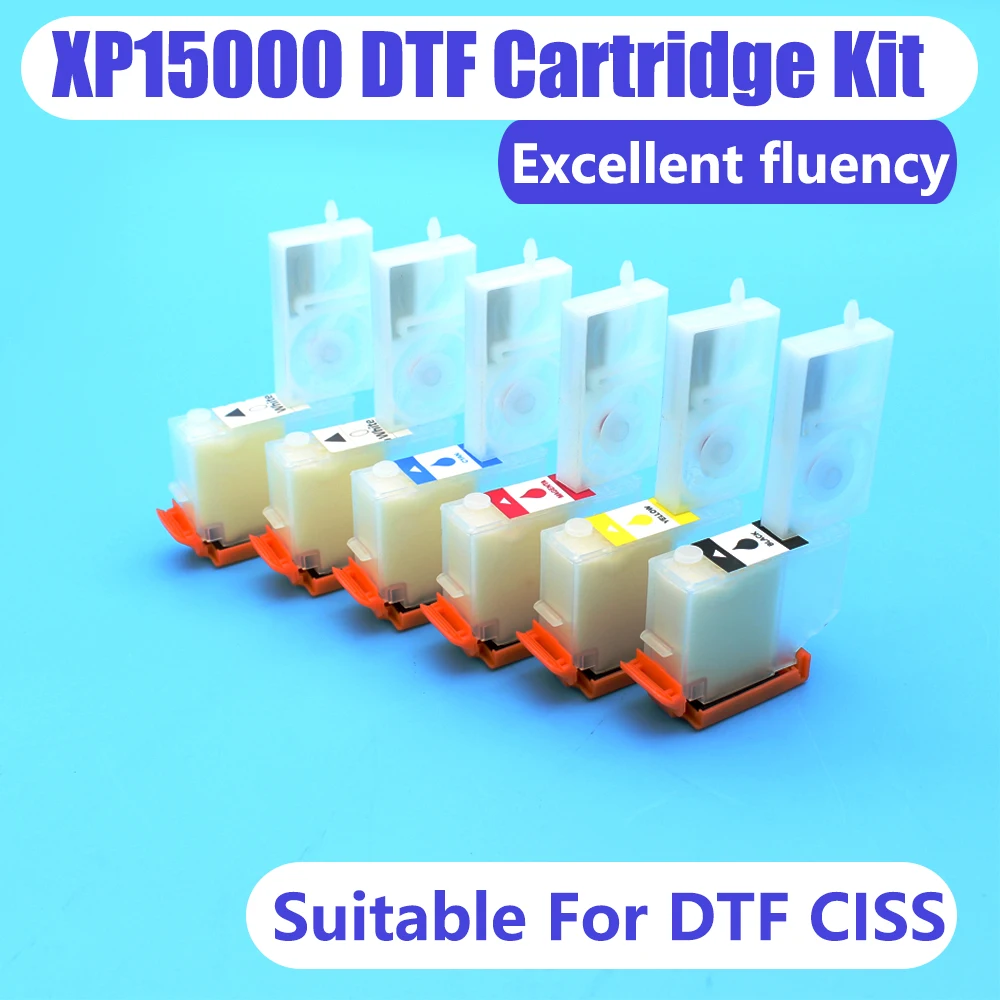 For Epson Xp15000 Cartridge DTF Damper Ink System Kit For XP 15000 15010 15080 Modification DTF White Ink CISS High Fluency Tool