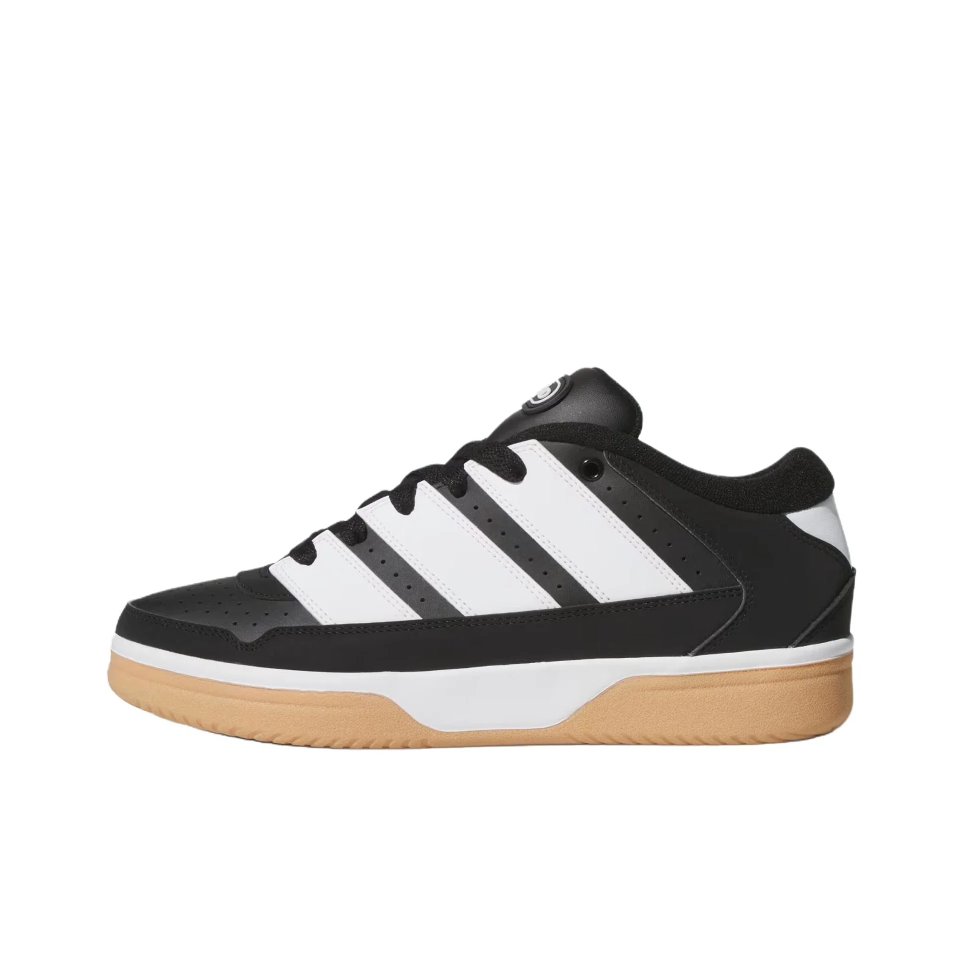 Adidas TURNAROUND Skateboard Shoes Unisex Black White JR1469