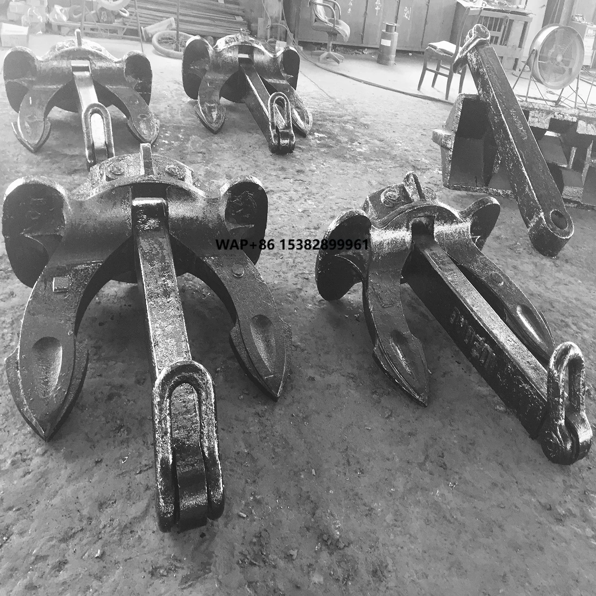 7 Tons Type C Marine Stockless Hall Type Boat Anchor