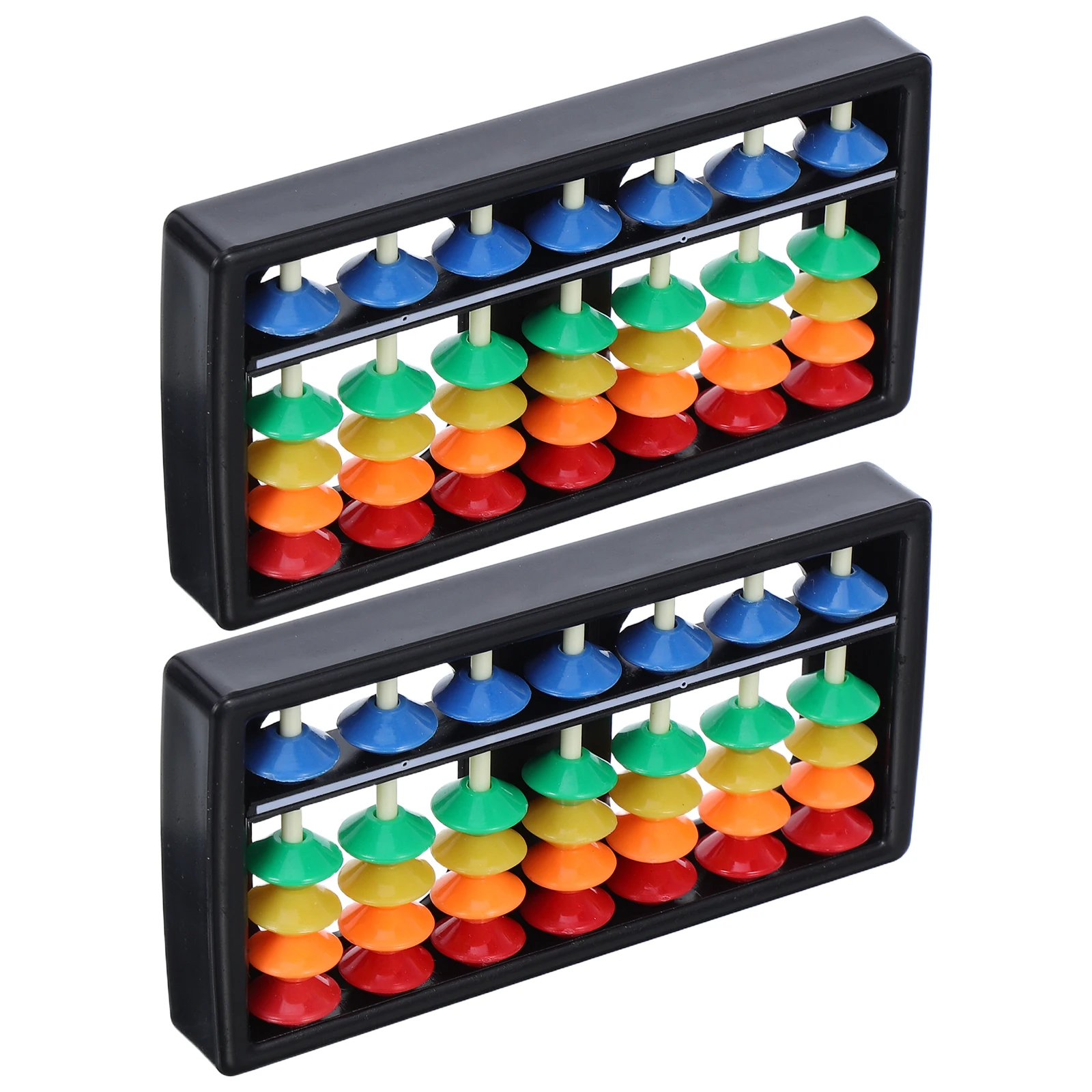 

2pcs Colorful Abacus for Kids Mental Arithmetic Training Lightweight ABS Students Educational Arithmetic Toy