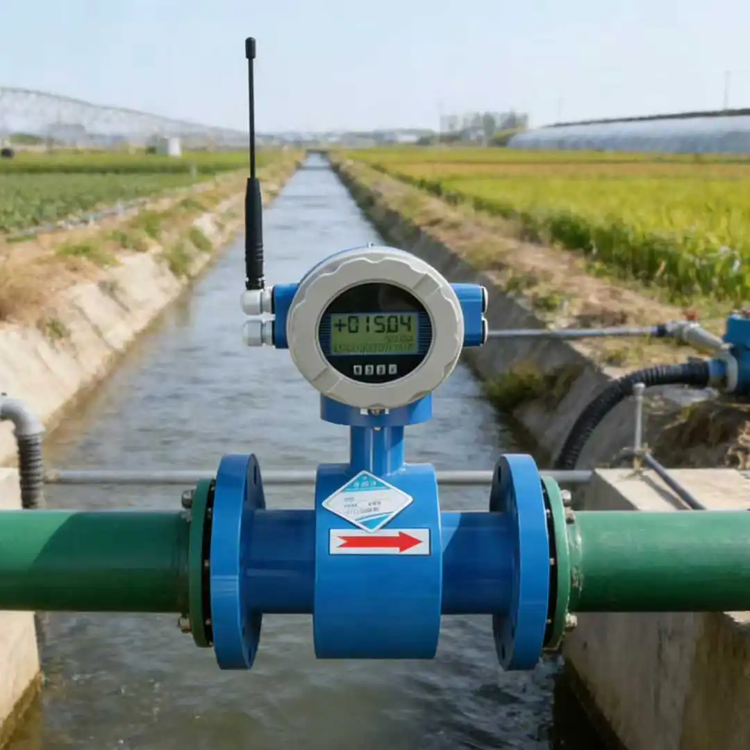 Industrial Automation Intelligent Electromagnetic Flow Water Meter RS485/4-20mA Industrial-Grade Liquid Flow Meters