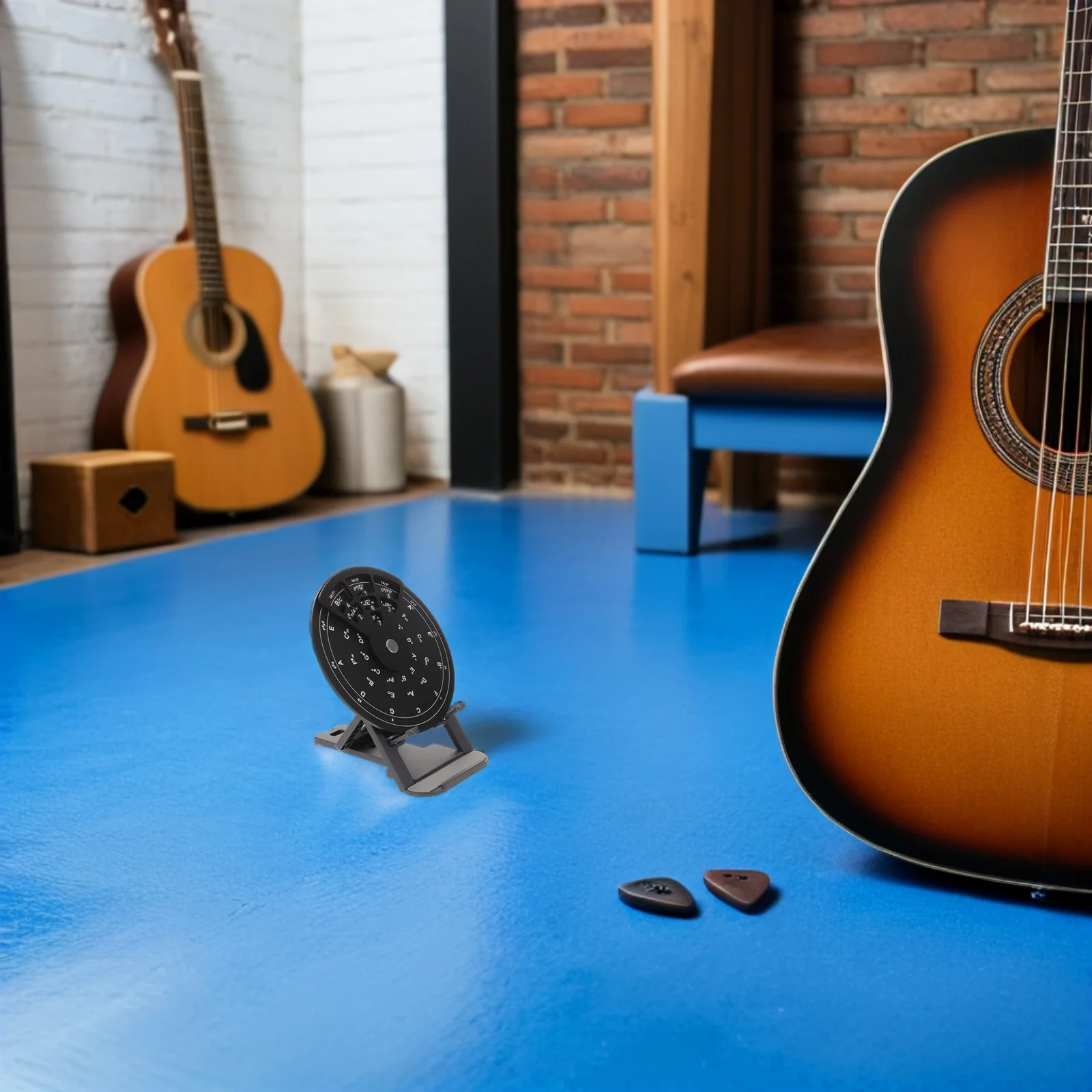 

Circle Of Fifths Wheel Metal Guitar Chord Trainer Tool Portable Music Theory Aid For Beginners Guitar Practice Scales