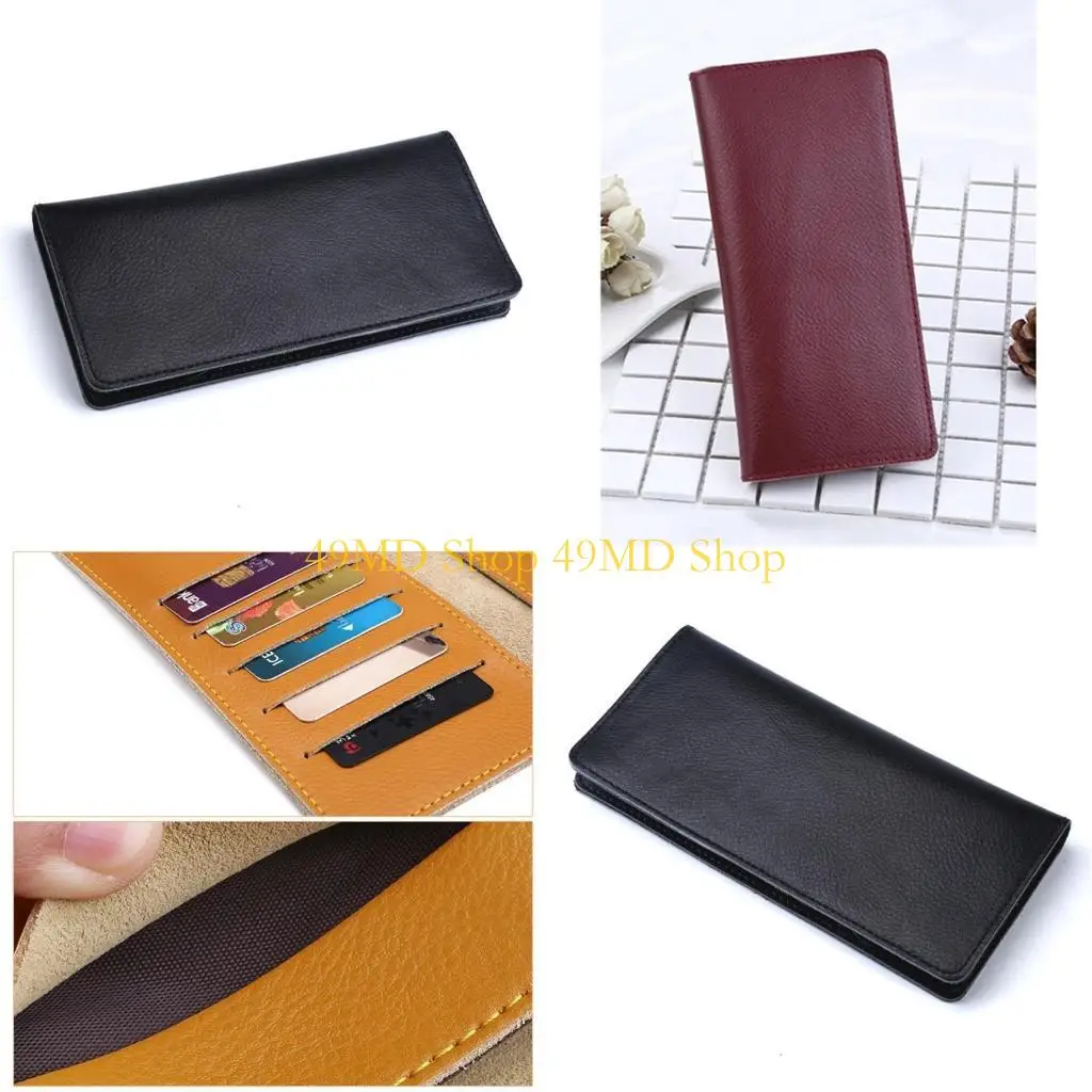 

49MD Women Wallet Long Wallet Wallet Purse with Multiple Card Slots Cash Pockets