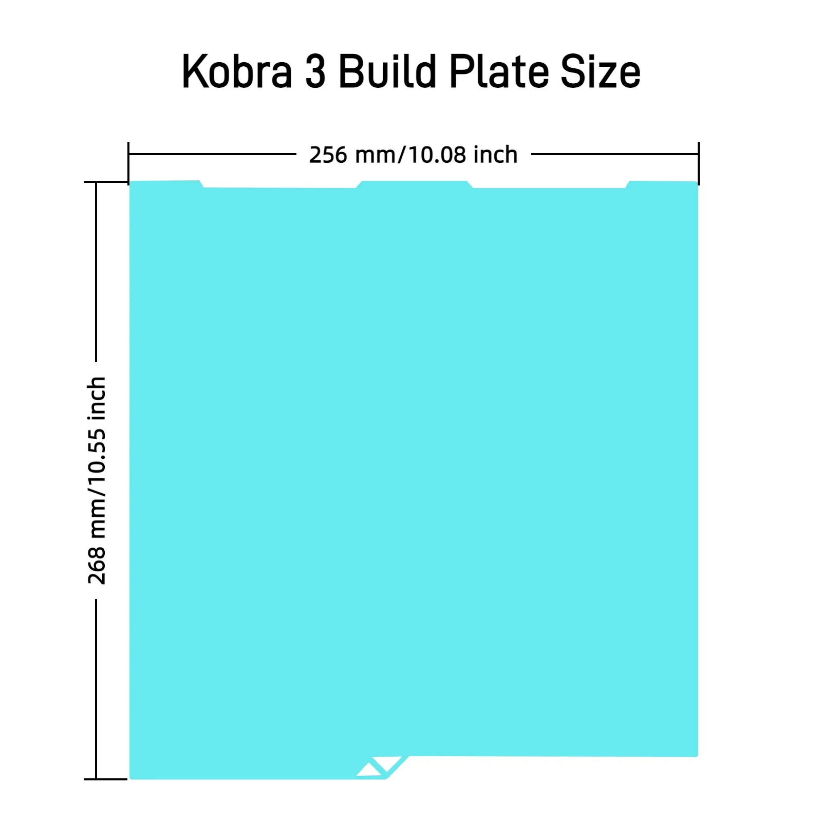 Płytka chłodząca do Anycubic Kobra S1 Kobra X, płyta robocza Kobra 3, platforma drukująca o niższej temperaturze, PLA PETG do Anycubic Kobra 4 Kobra S1C — zdjęcie produktu 5