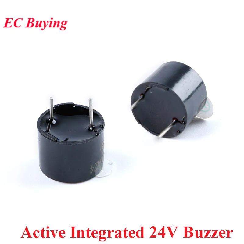 5pcs 활성 버저 24V TMB12A24 Arduino DIY 전자 용 12*9.5mm 12x9.5mm 미니 피에조 버저