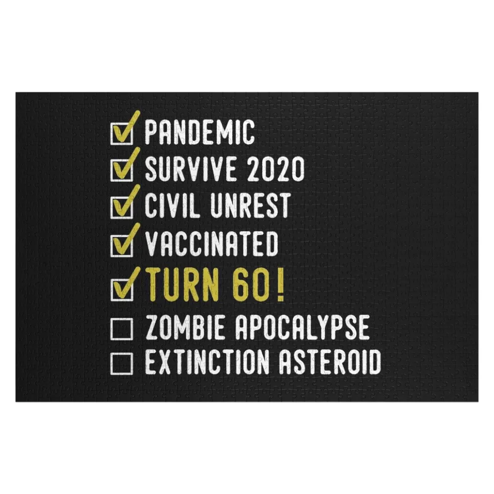 

Забавный подарок на 60-летие для 60-летнего человека, пазл-диорама, аксессуары, персонализированные подарки для детей, аниме-пазл