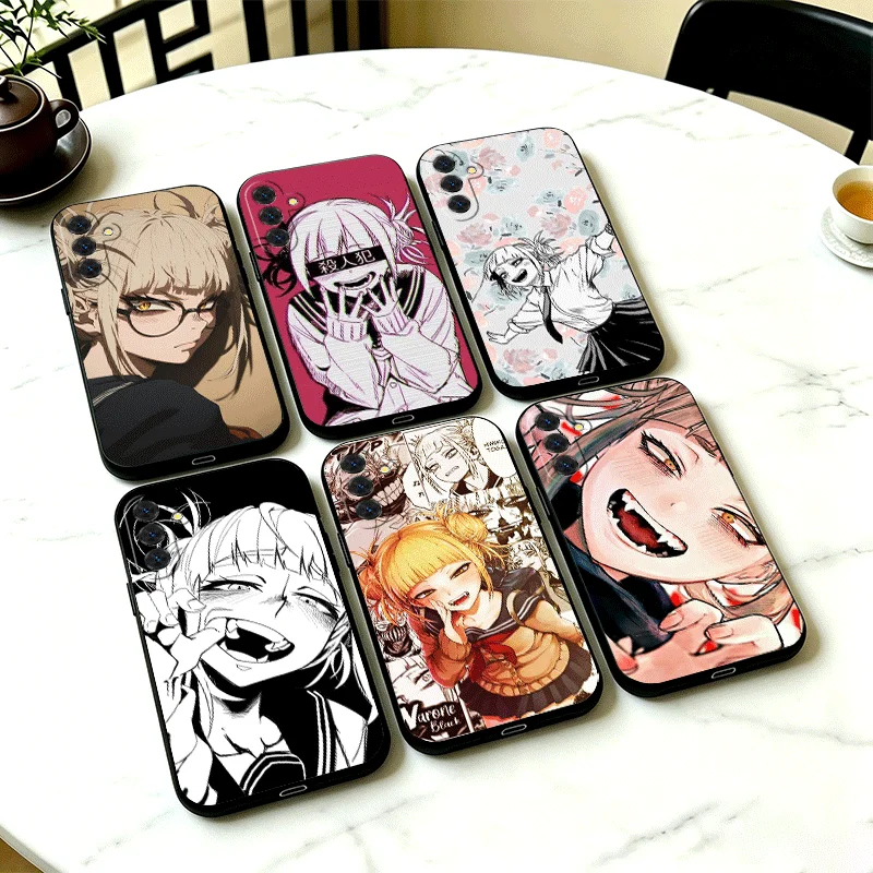 MHA My Hero Himiko Toga Phone Case Cover for Samsung A13 A14 A15 A16 A17 A53 A54 A55 A56 A57 A33 A34 A35 A36 A37 A23 A24 A25 A26