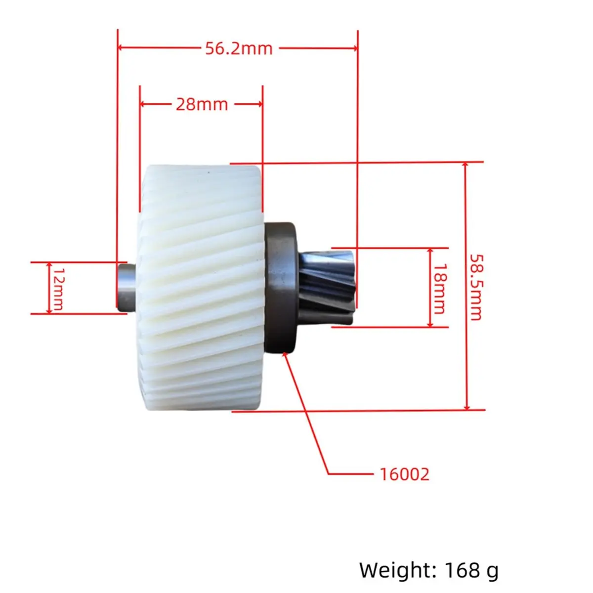 A61P For TSDZ8 Nylon Gear for TSDZ8 48V 750W Drive Motor Reduction Gear for E-Bike Gears Ebike Parts image 5
