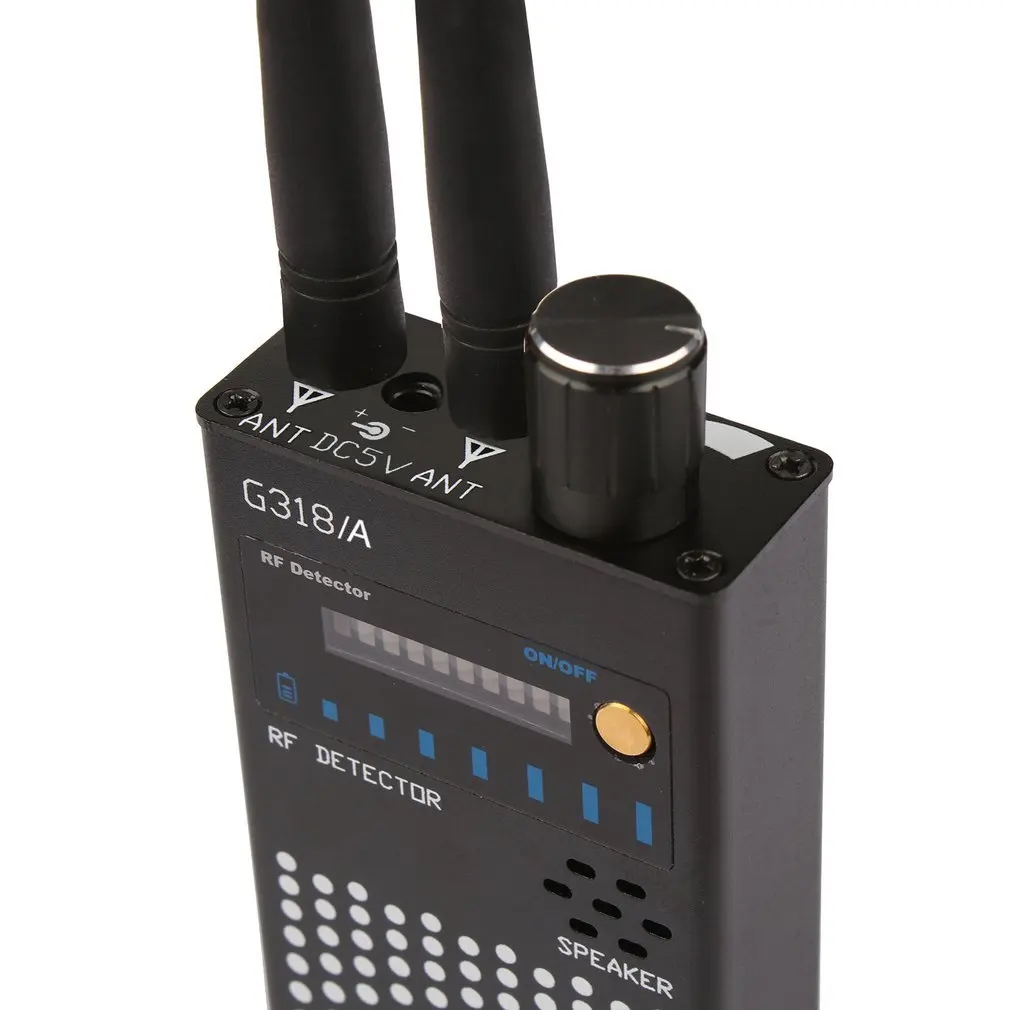 Imagem -06 - Antenas Profissional Radio Frequency Detection Device Gsm Gps rf Signal Detector Anti Escutas Telefônicas Câmera sem Fio Detecta Hot