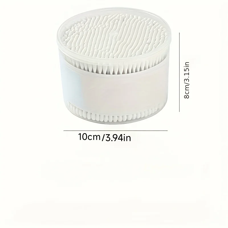 500 عصي من الخيزران برأسين - مستديرة واحدة وواحدة مدببة وغير معطرة لمستحضرات التجميل التي تستخدم لمرة واحدة وتنظيف الأذن، أدوات العناية بالبشرة #6