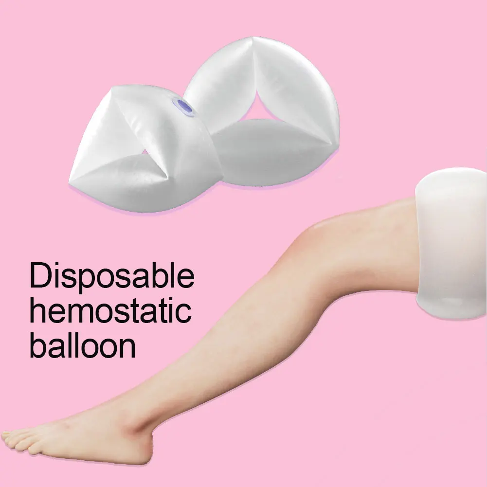 

Consumables Medical tourniquet Disposable hemostatic balloon Pressure pulse zone