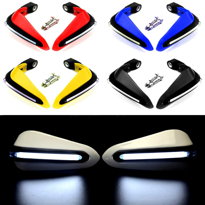 Motorcycle Handguard Hand Guards&Turn Signal LED For KAWASAKI ninja 300 z1000 2007 zx10r 2016 z250sl ninja 400 z900 kle 500