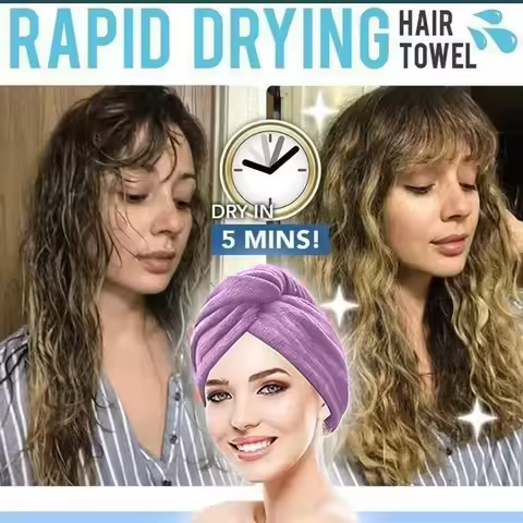 Pineapple Grid Dry Hair Cap Double Layer Thickened Head Wiping Quick Drying Female Absorbent Coral Towel Microfiber Bath Cap