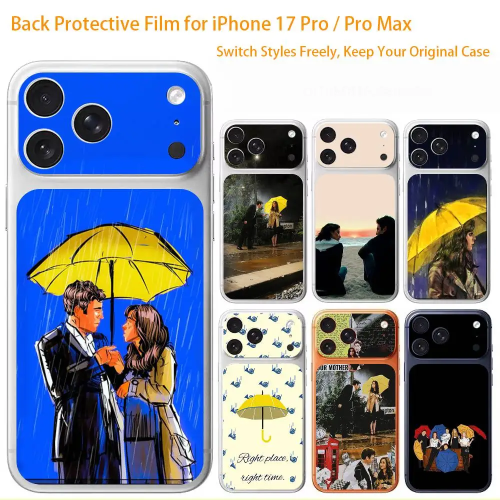 

Защитная пленка премиум-класса How I Met Your Mother Himym для iPhone 17 Pro/Max, наклейка для защиты задней панели и камеры (не чехол)