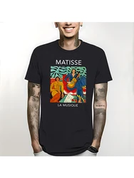 T shirt Matisse Painting oversized t shirt men clothing anime clothes manga Famous Painter Aesthetic Premium Eco friendly Tee