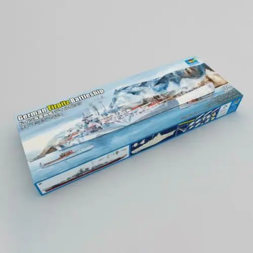 

Trumpeter 05359 1/350 German Tirpitz Battleship Warship Kit Static Plastic Model TH19547-SMT2