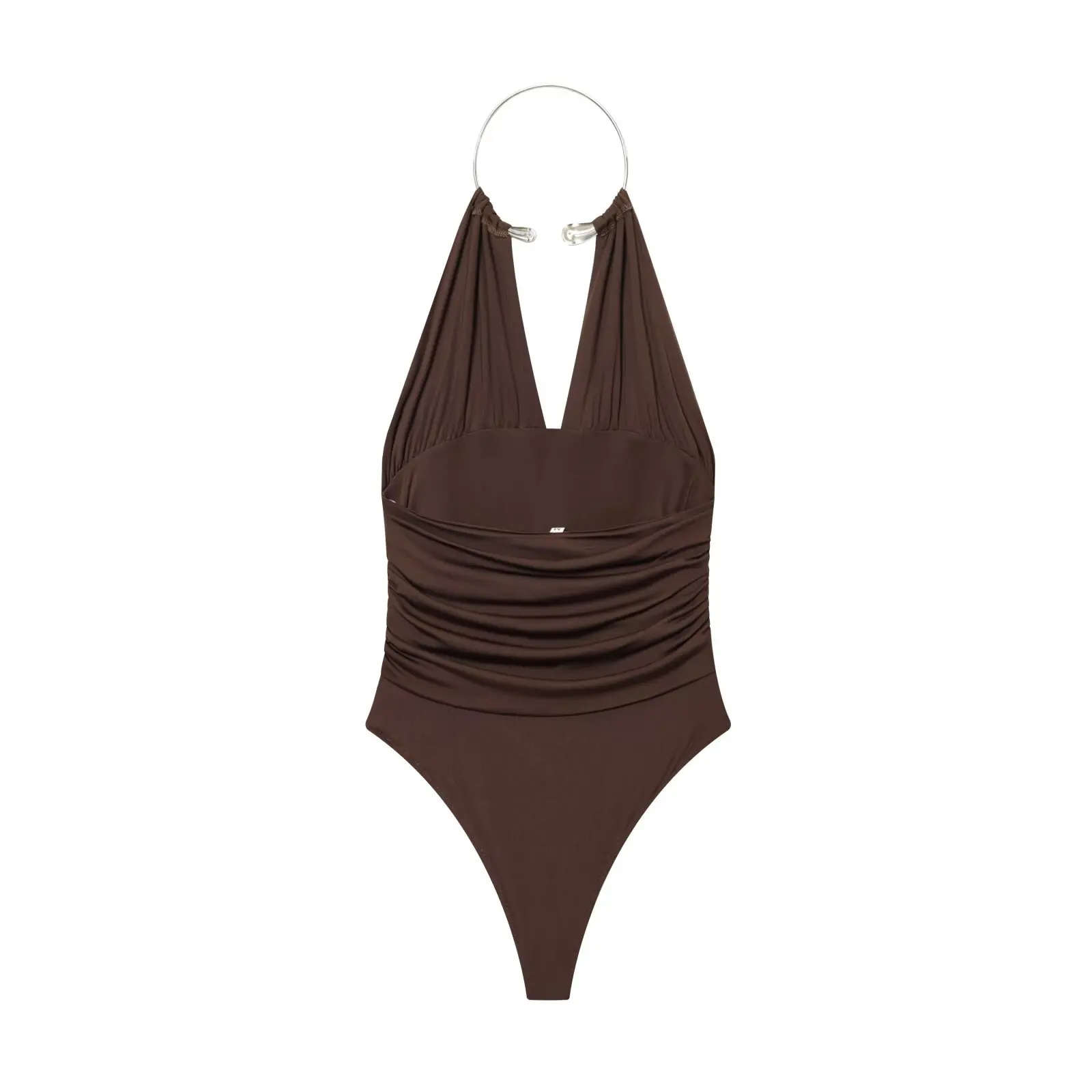 여성 여름 신상 패션 스트릿 스타일 백리스 섹시 슬리브리스 슬림 탑 트렌디 캐주얼 슬림 홀터넥 점프수트